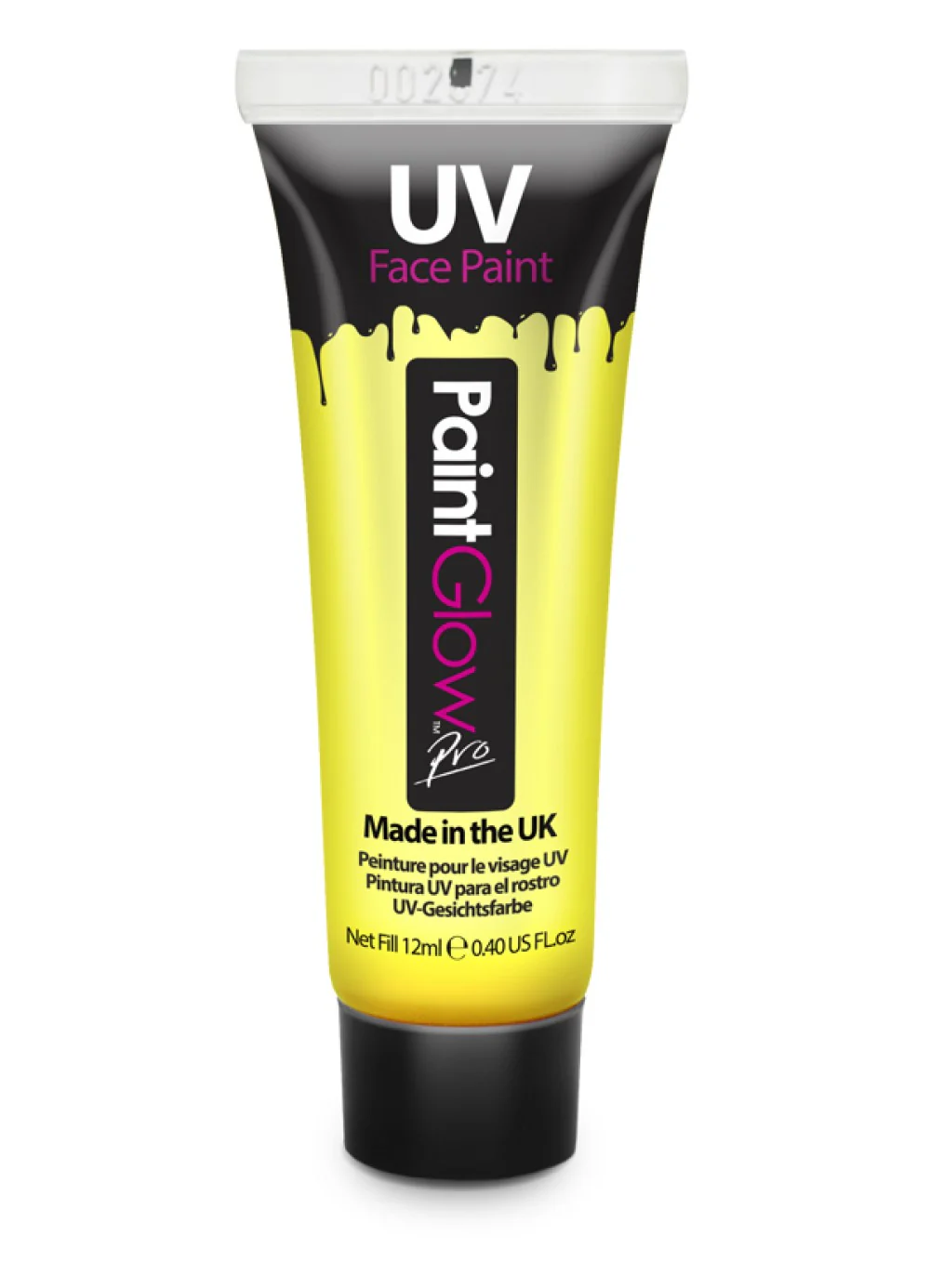Yellow Neon UV Face & Body Paint