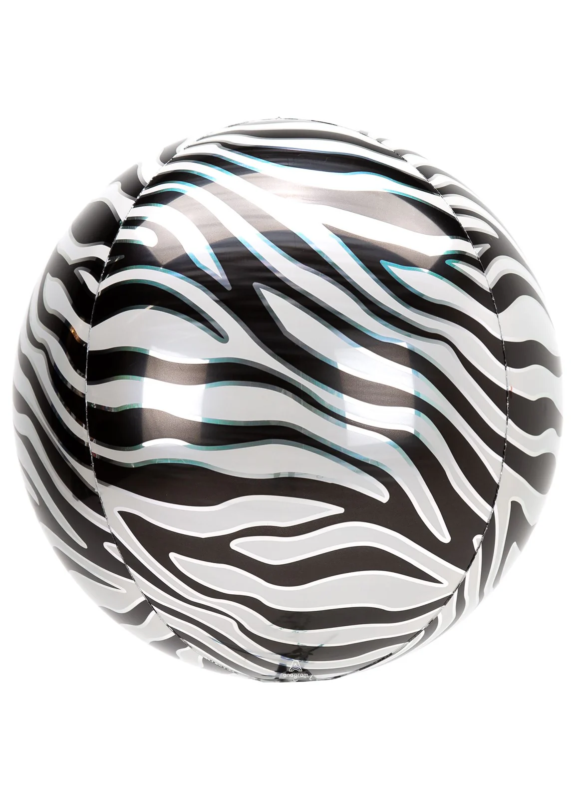 Zebra Print Orbz Balloon