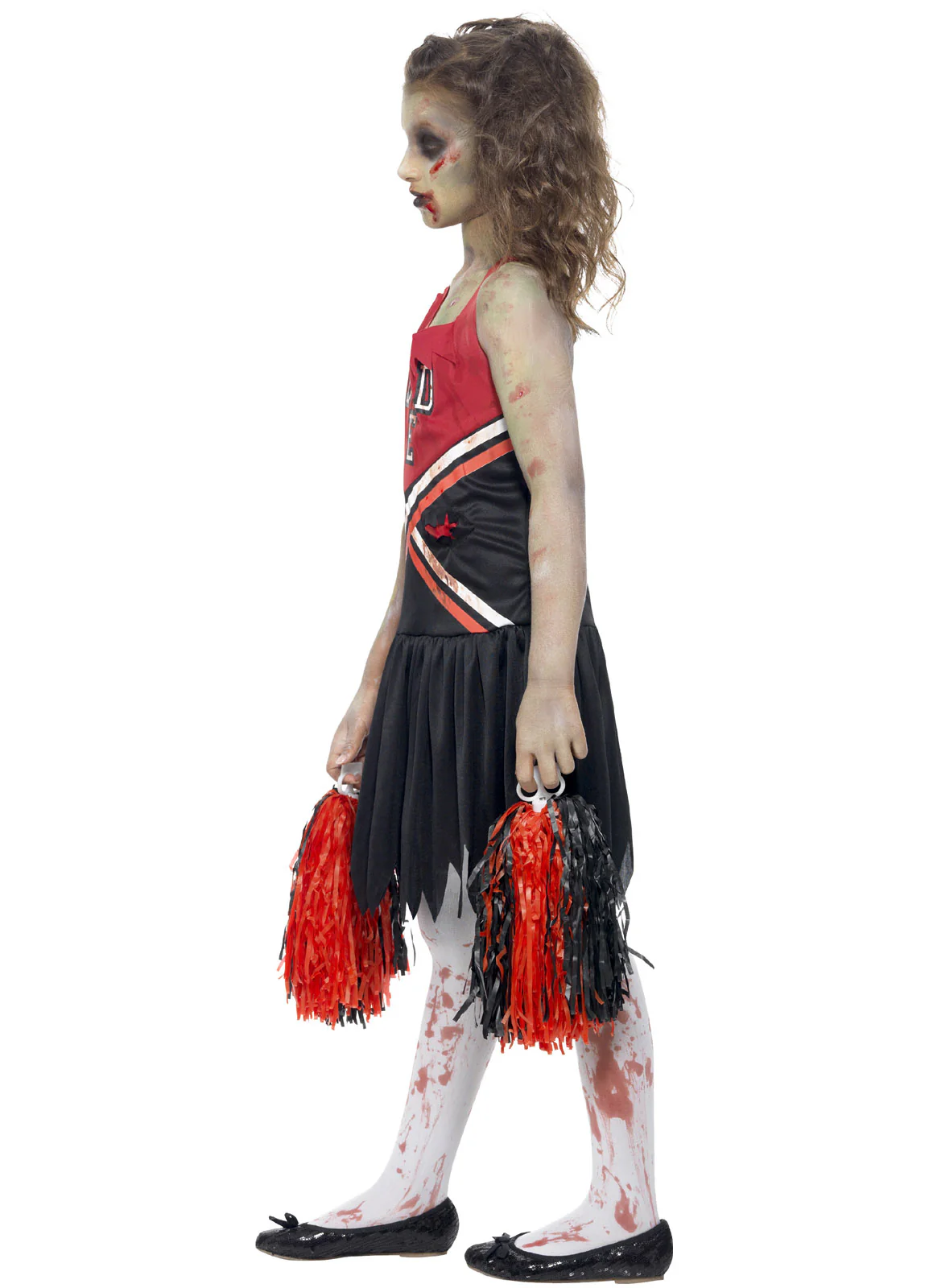 Zombie Cheerleader Costume Child - Image 2