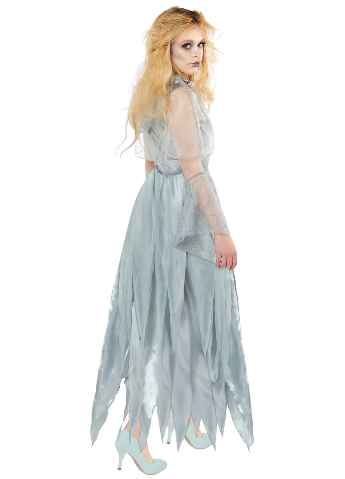 Zombie Ghost Bride Costume - Image 2