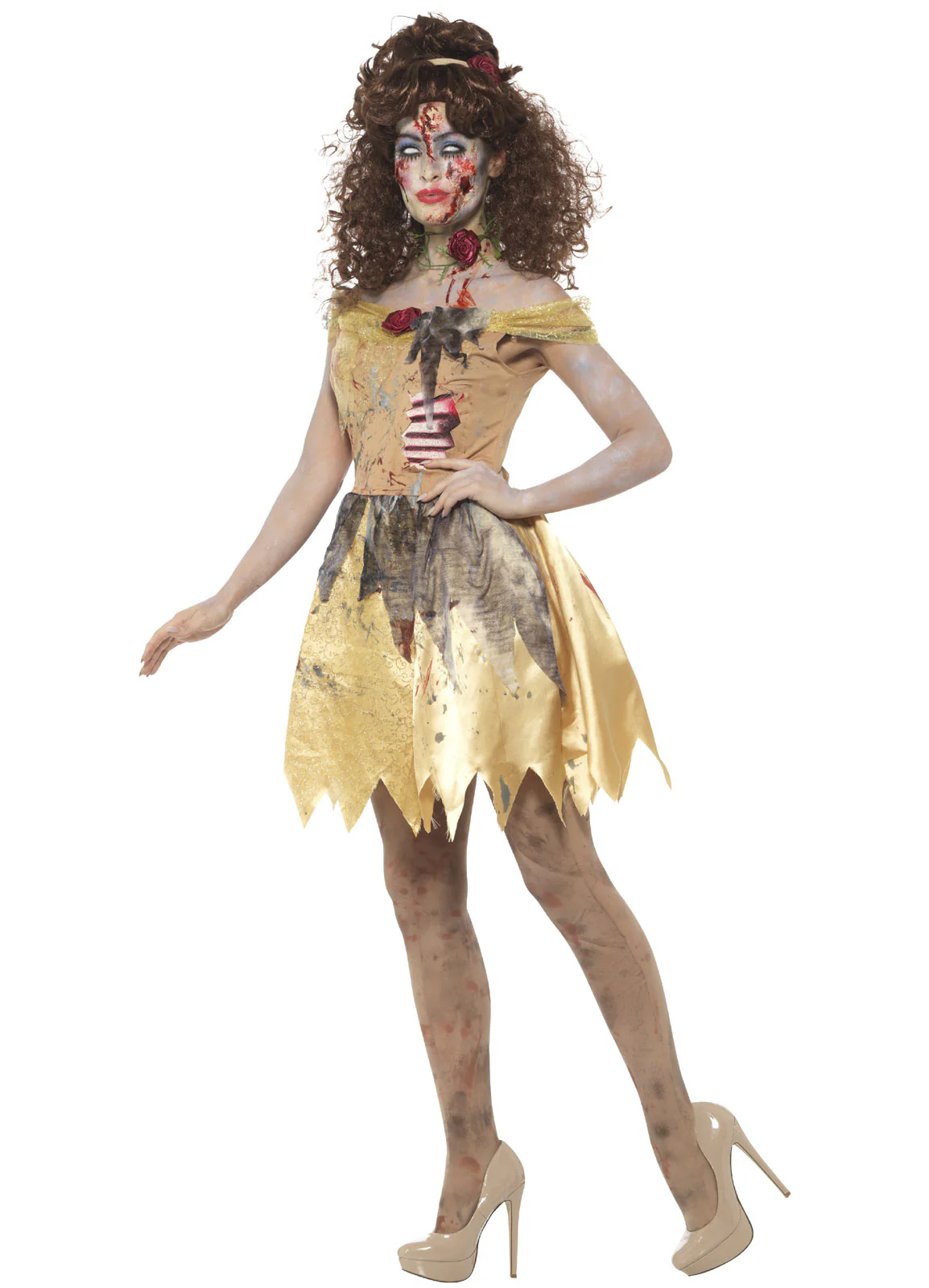 Zombie Golden Fairytale Costume Adult - Image 2