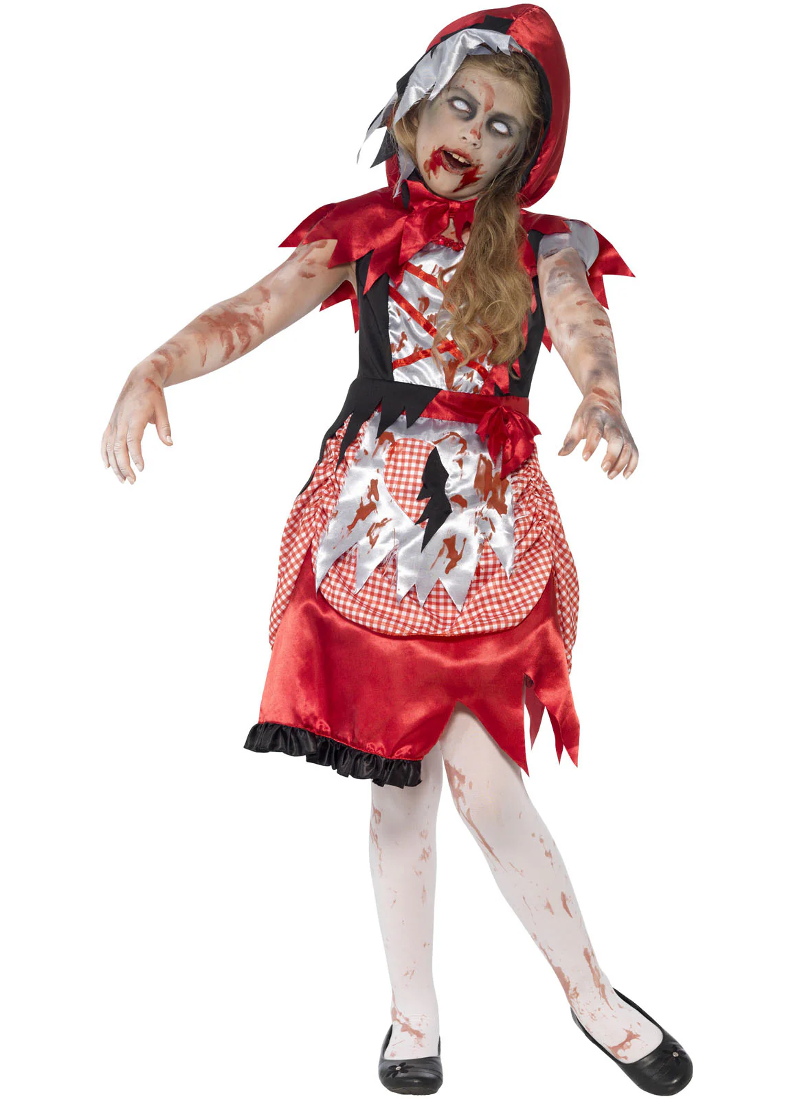 Zombie Miss Hood Costume Child