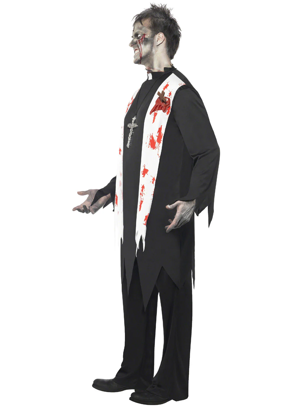Zombie Priest Costume Adult - Image 2