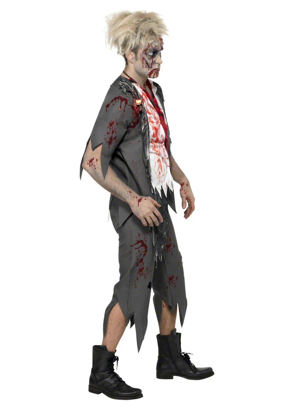 Zombie School Boy Costume Adult - Image 2