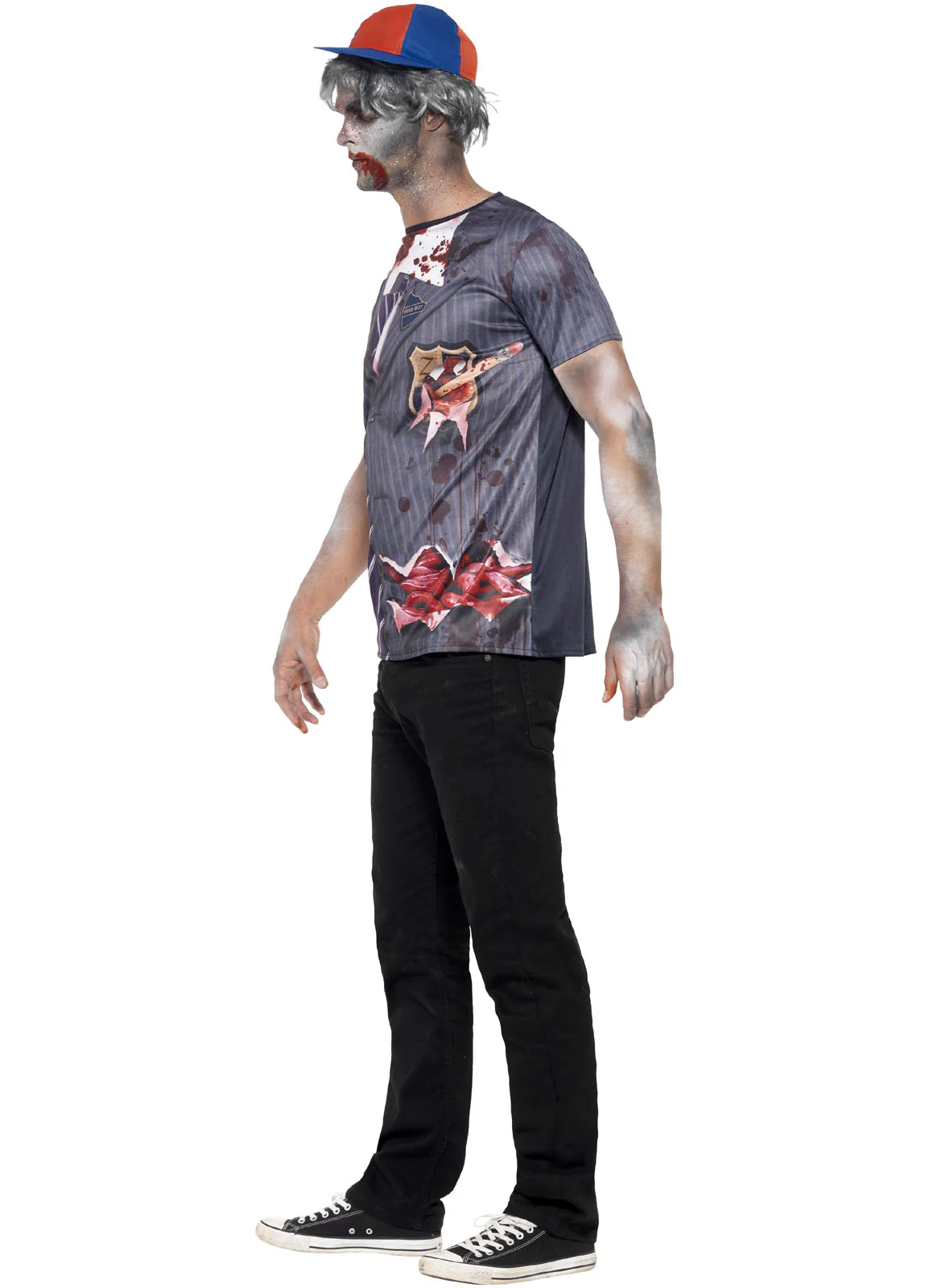 Zombie School Boy T-Shirt Adult - Image 2