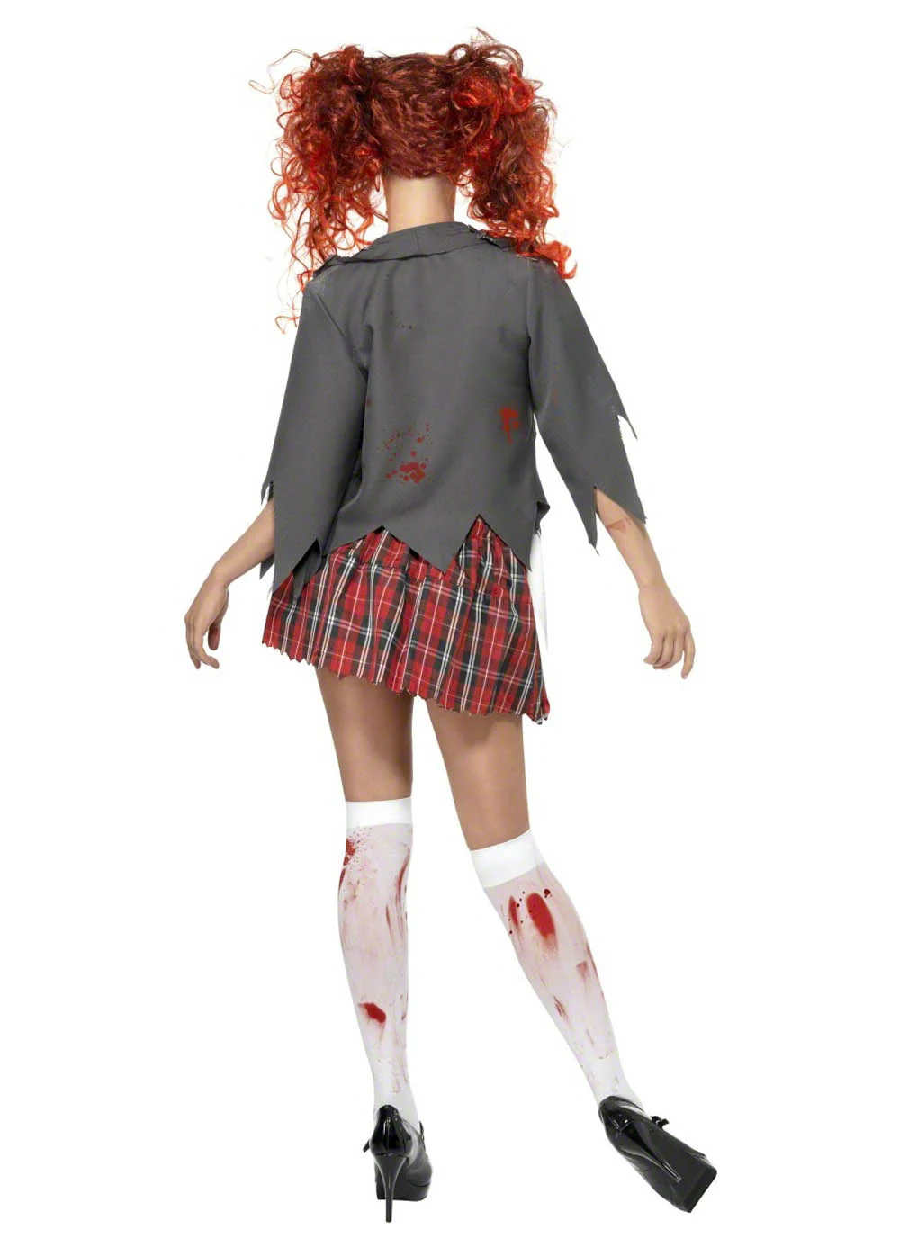 Zombie School Girl Costume Adult - Image 3